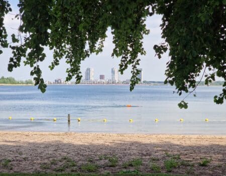 Leren borstcrawl zwemmen